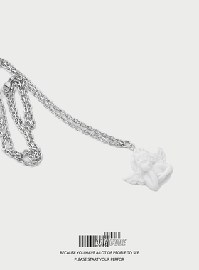 barcode巴洛克可爱女ins项链