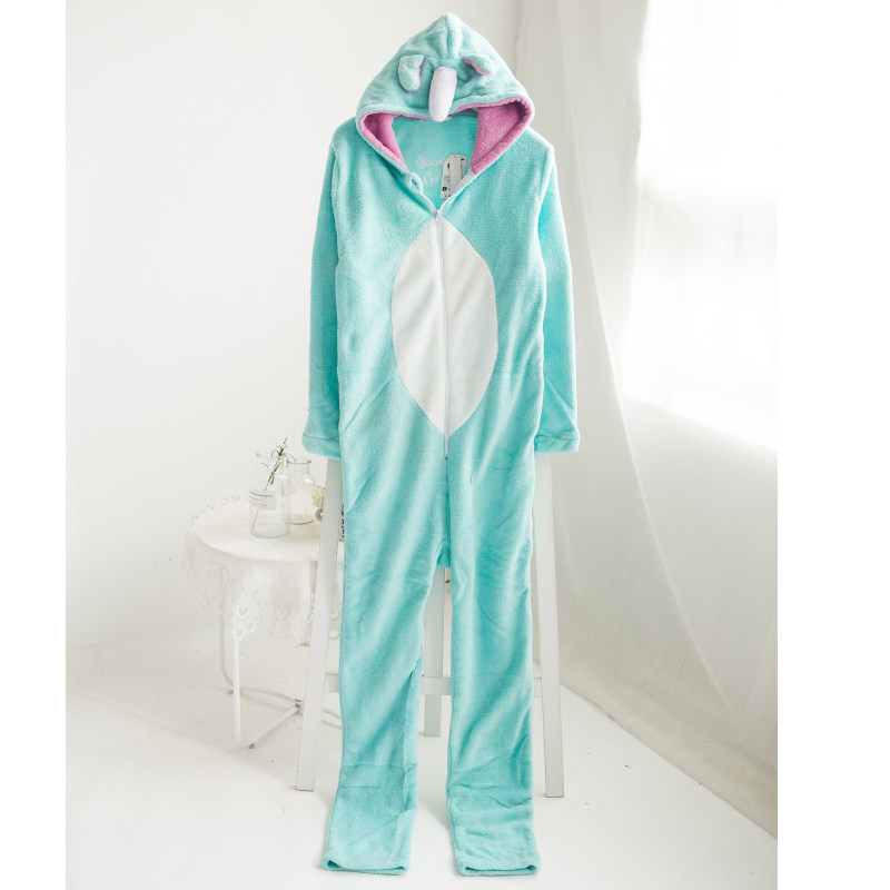 3天包邮！外贸原单大码女装秋冬长袖珊瑚绒卡通睡衣连体衣家居服,淘宝优惠券,粉丝福利购,淘宝优惠卷