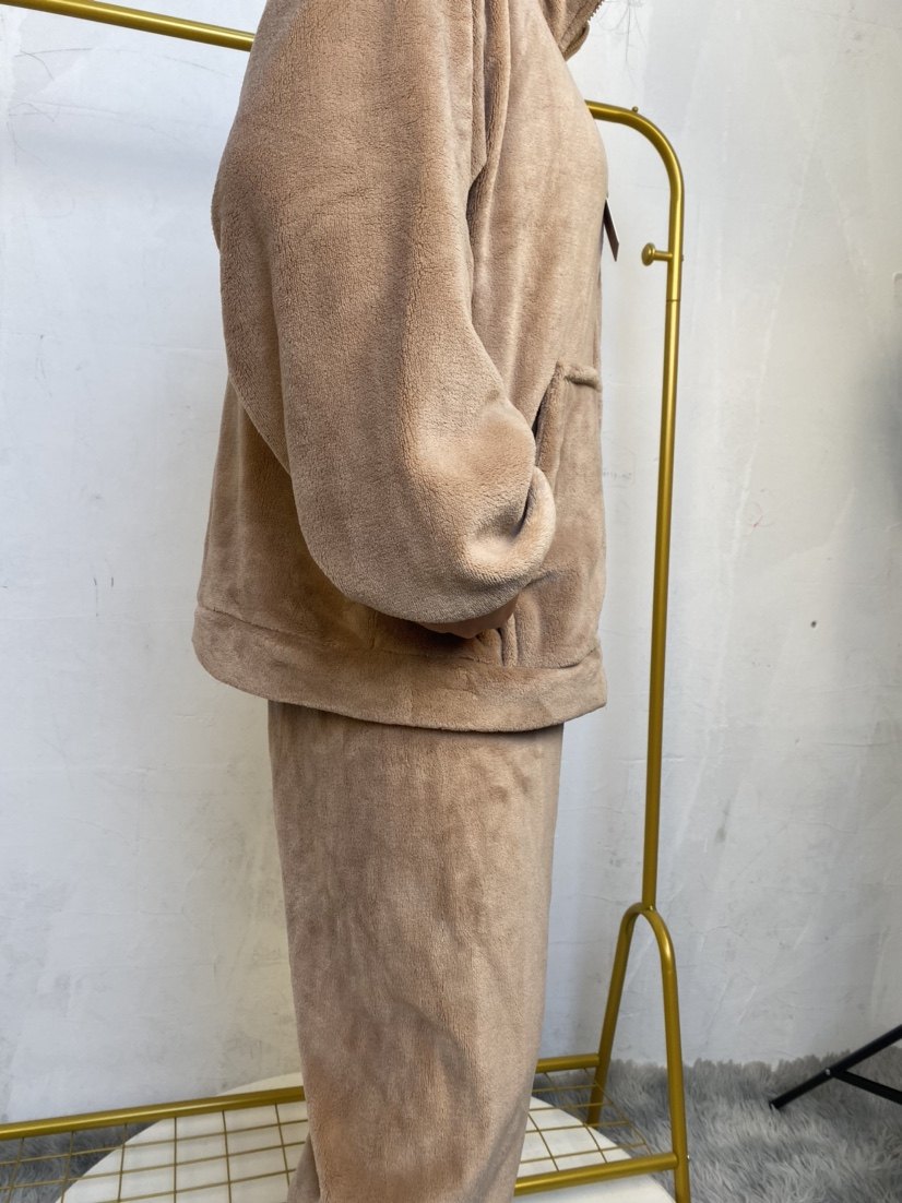 冬春睡衣男加绒加厚珊瑚绒情侣运动套装可外穿家居服大码休闲韩版,淘宝优惠券,粉丝福利购,淘宝优惠卷