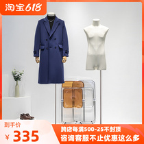 Sashimi model props mens body clothing shop window upscale show rack half-body fake human model shelf