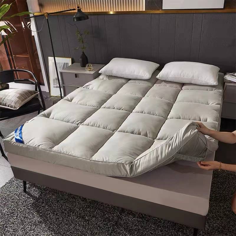 10cm Cotton Hotel soft mattress topper bed folding pad 床垫 - 图3