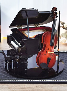 车摆小提尤克里里电贝斯蛋糕模型