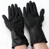 Латекс черные волосы горячие волосы для красящих волос перчатки сгущенные резиновые водонепроницаемы