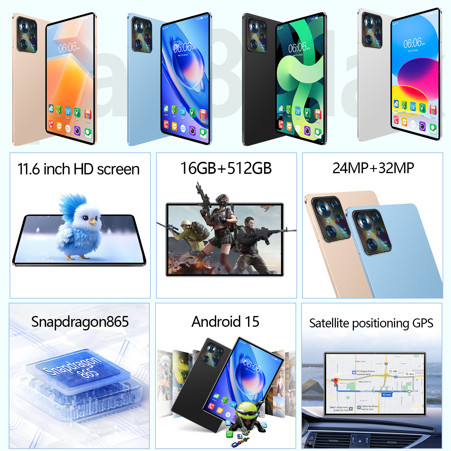 Overseas international version, China, Hong Kong and Taiwan, available 5G tablet, mobile phone, Tablet PC, call matepad