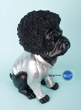 创意法国斗牛犬可爱风摆件