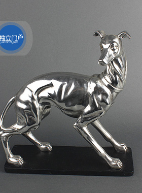 树脂电视柜客厅卧室狗狗软装摆件