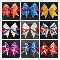 The 1758-card cheerleaders head decorated with a floral head rope haircut butterfly knot professional custom-made cheerleading accessories