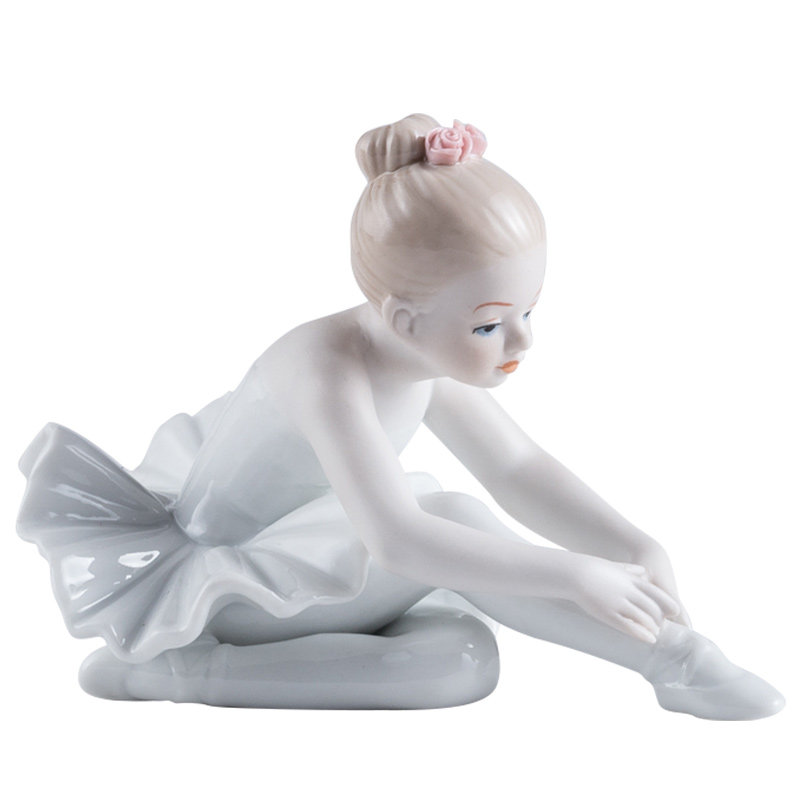 芭蕾舞者女孩摆件少女家居客厅玄关卧室床头柜创意装饰品结婚礼物