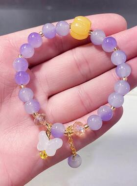 新款蝴蝶手链串珠小红书