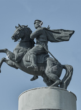 玻璃钢仿铜 铸铜古代名人伟人诗人教书人物雕塑摆放户外校园园林