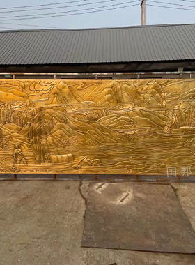 铸铜浮雕雕塑 仿铜 锻铜红色文化党建背景墙壁画摆放户外校园广场