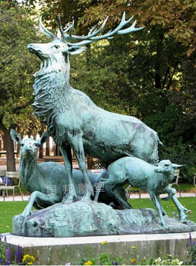 大型铜雕熊雕塑 户外城市广场园林摆放铸铜棕熊 北极熊动物定做