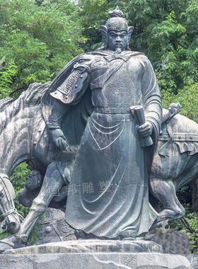 大型铸铜精忠报国古代文化典故名人伟人人物雕塑摆放户外广场景观