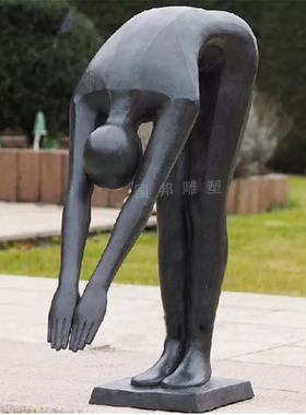 玻璃钢人物雕塑定制铸铜古代历史名人 伟人站像 胸像屈原人物雕塑