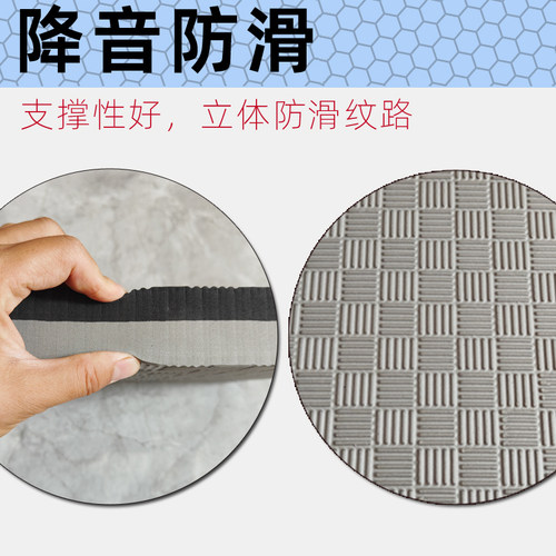 空调外机减震垫子防盗网窗减振防震垫家用加厚隔音降噪脚垫专通用 - 图2