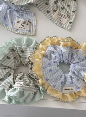 法式超大发圈女温柔风大肠圈