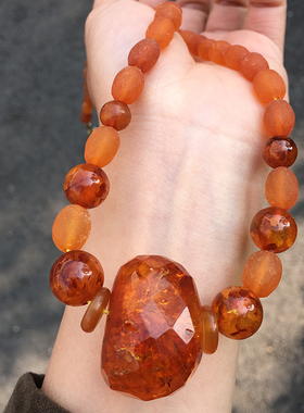 欧洲珠宝波罗的海刻面古董首饰