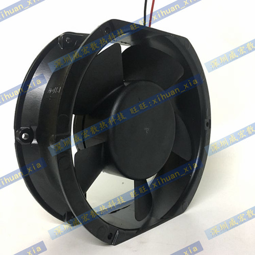 全新 RUNDA RD17251B24H 24V 0.48A 17CM 直流大风量金属散热风扇 - 图2