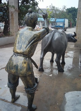 工艺玻璃钢景观雕塑