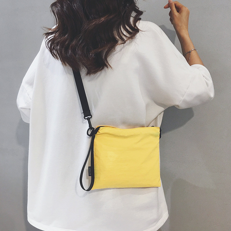 日系ins无印风简约帆布信封包女2025新款休闲通勤百搭斜挎小方包,淘宝优惠券,粉丝福利购,淘宝优惠卷