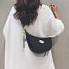 Linglan Japanese and Korean popular simple casual canvas small bag