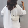 Mini bag for women 2026 new trendy versatile sports student shoulder messenger bag lightweight canvas dumpling bag