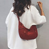 Linglan five-color simple lazy style washed canvas bag