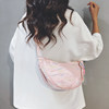 Linglan five-color Korean fashion cross-body dumpling bag