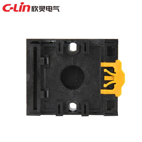 继电器插座底座PF-113A圆形11插脚方座配MK3P JTX-3C JQX-10F底座 - 图2