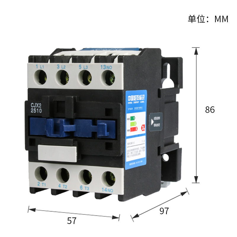 C-Lin牌交流接触器CJX2-2510常开 CJX2-2501常闭 AC220AC380V - 图0