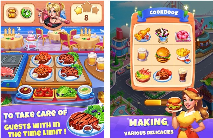 cooking journey food games  烹饪之旅   金币  钻石 - 图0