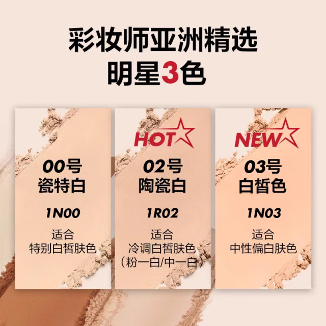 MakeUpForEver Rose Velvet Simulated Skin Powder Concealer ຕິດທົນດົນ