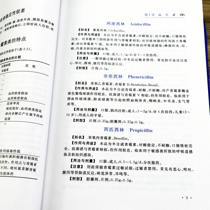 精装临床新药特药手册实用新药特药手册药物医嘱临床用药速查手册常见疾病常用药物用药须知指南药理用药用法用量规格适应禁忌书籍 - 图3