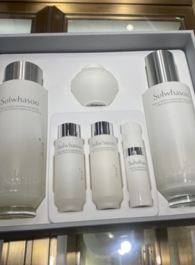 韩国Sulwhasoo雪花秀臻雪菁典臻秀精萃月光水乳扶纹嫩肤改善黄气