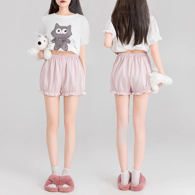 ໂສ້ງນິລະໄພ ໂສ້ງຂາຍາວ Kellyo lace elastic