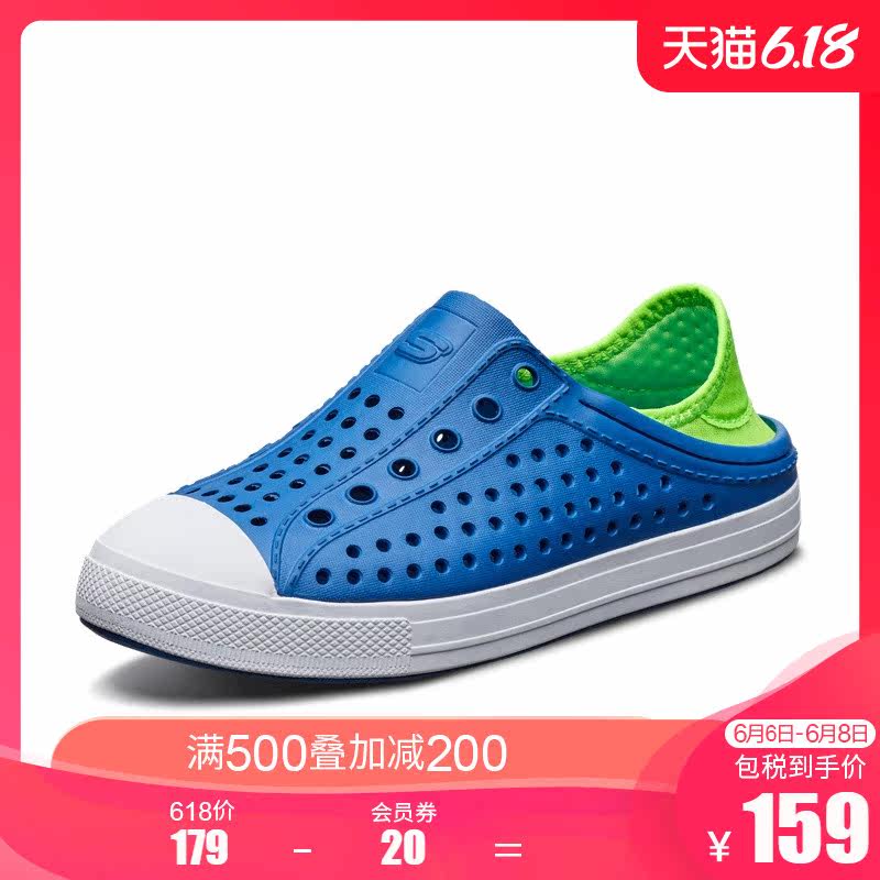 skechers斯凯奇新款透气一男童鞋 SKECHERS海外凉鞋