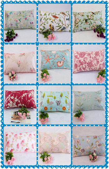 外贸纯棉60支长绒棉贡缎48x74单人双人全棉标准尺寸枕套袋定制做