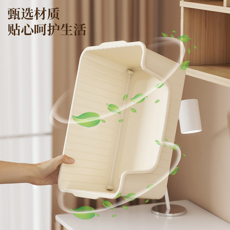 书本收纳箱学生教室装书收纳神器书包桌面储物带滑轮宿舍桌下书箱,淘宝优惠券,粉丝福利购,淘宝优惠卷