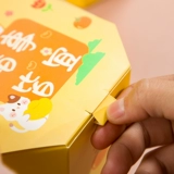 Мультяшная портативная милая коробка, со снежинками