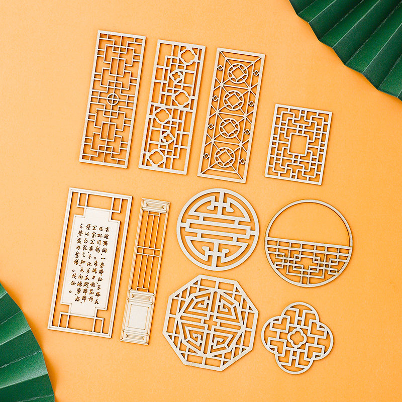 中式木质屏风蛋糕装饰插件国风古风祝寿周岁生日烘焙甜品台装扮,淘宝优惠券,粉丝福利购,淘宝优惠卷