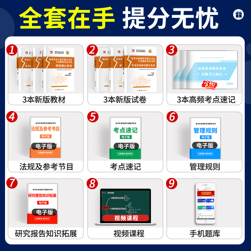 证券从业资格考试专业课教材全套历年真题试卷用书投资银行业务保荐代表人胜任能力考试专用教材试卷赠题库软件2024年证券从业考试-图0