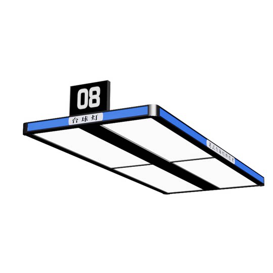 Billardnummer Lampe Billard Hall Nummer Kronleuchter Billard Tabelle LED Atmosphäre Lampe Billard Hall Special