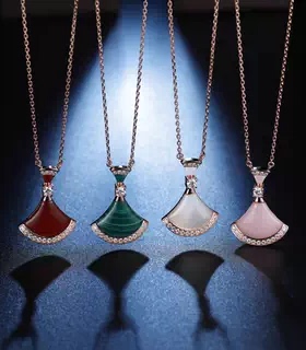 明星同款项链女18K玫瑰金