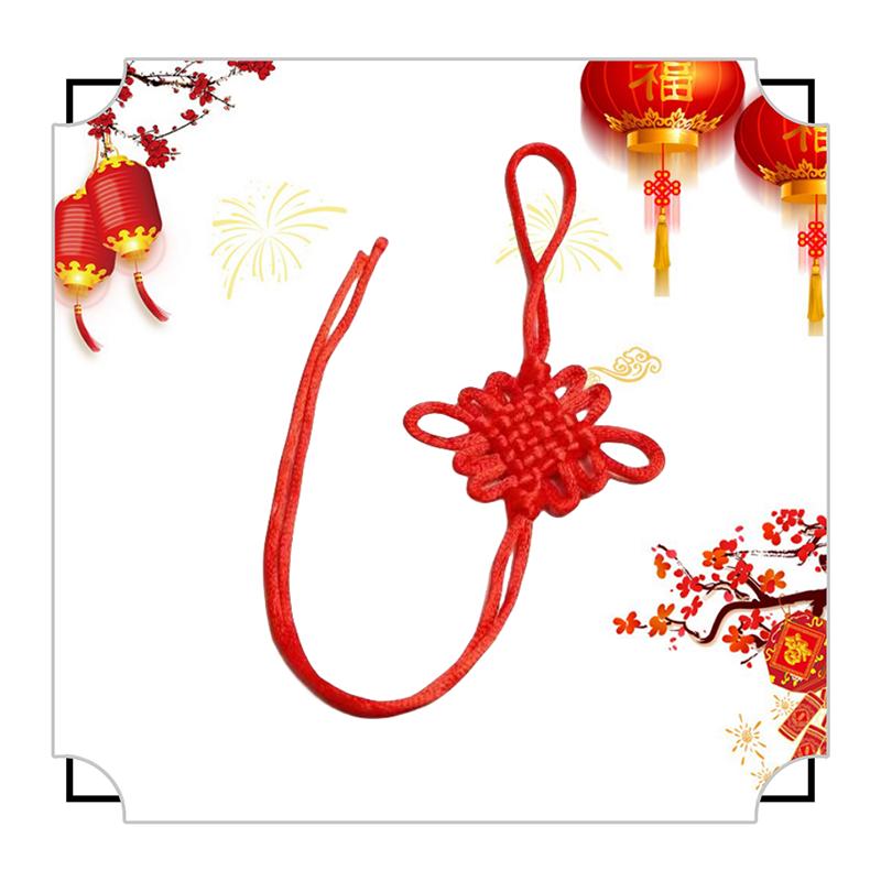 小号中国挂件装饰diy8金边富贵半成品五帝配件流苏穗子中国结手工 - 图1