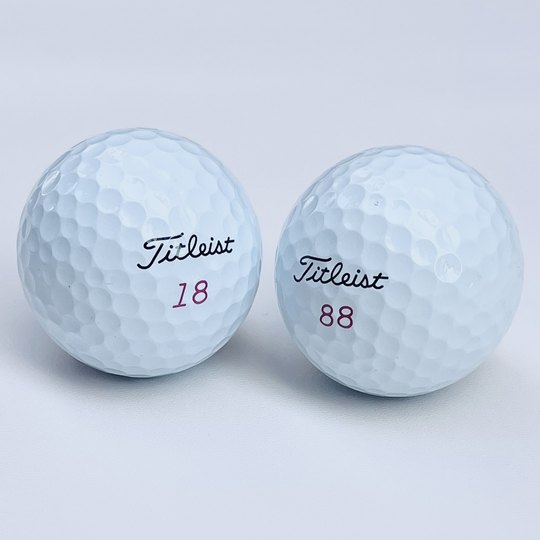包邮高尔夫球二手球titleist pro v1 v1x 三四五层球下场比赛球