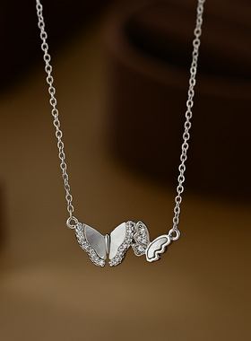 金电镀微镶锆石气质锁骨链