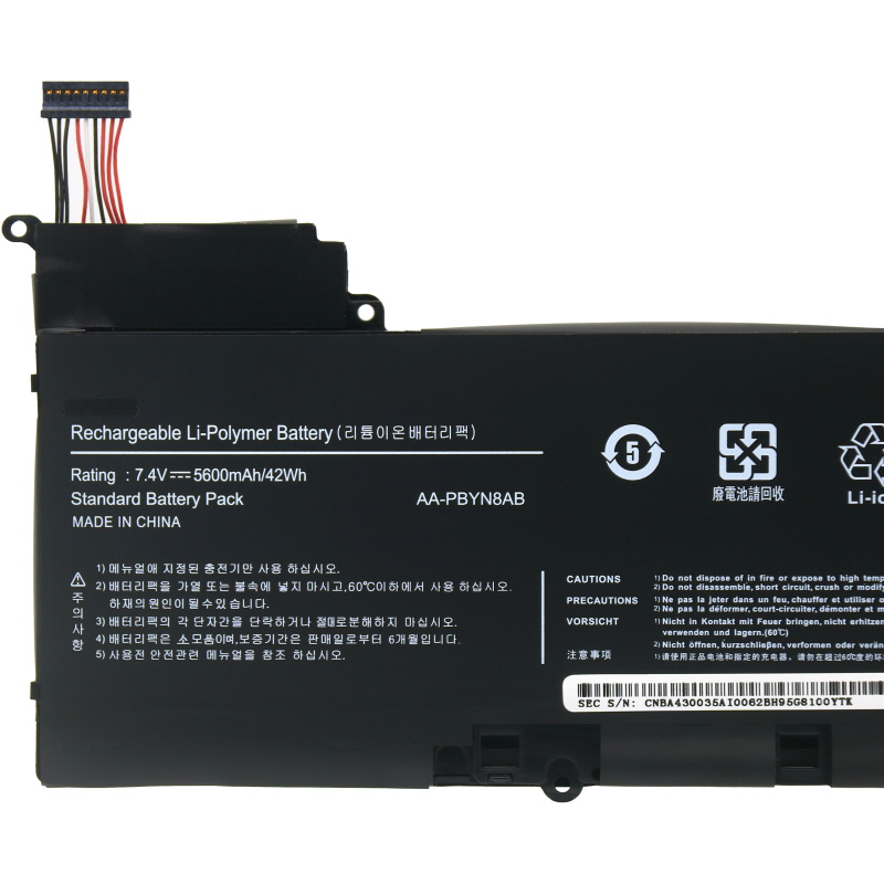 适用 三星AA-PBYN8AB NP530U4B NP530U4C NP535U4C NP520U4C 电池 - 图1