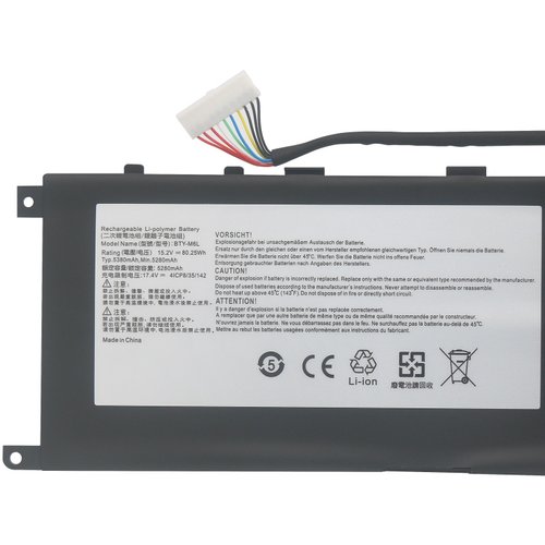 适用微星 BTY-M6L MS-16Q2 16Q3 16Q4 15CK GS65 GS75 笔记本电池 - 图1