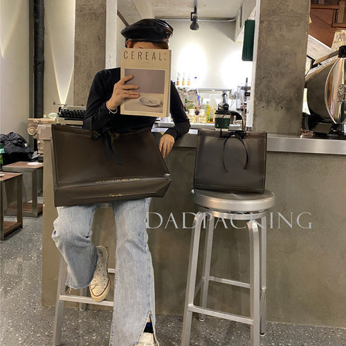 复合新款手提免税店袋高档时尚服装店袋子购物礼品包装袋防水批发 - 图1