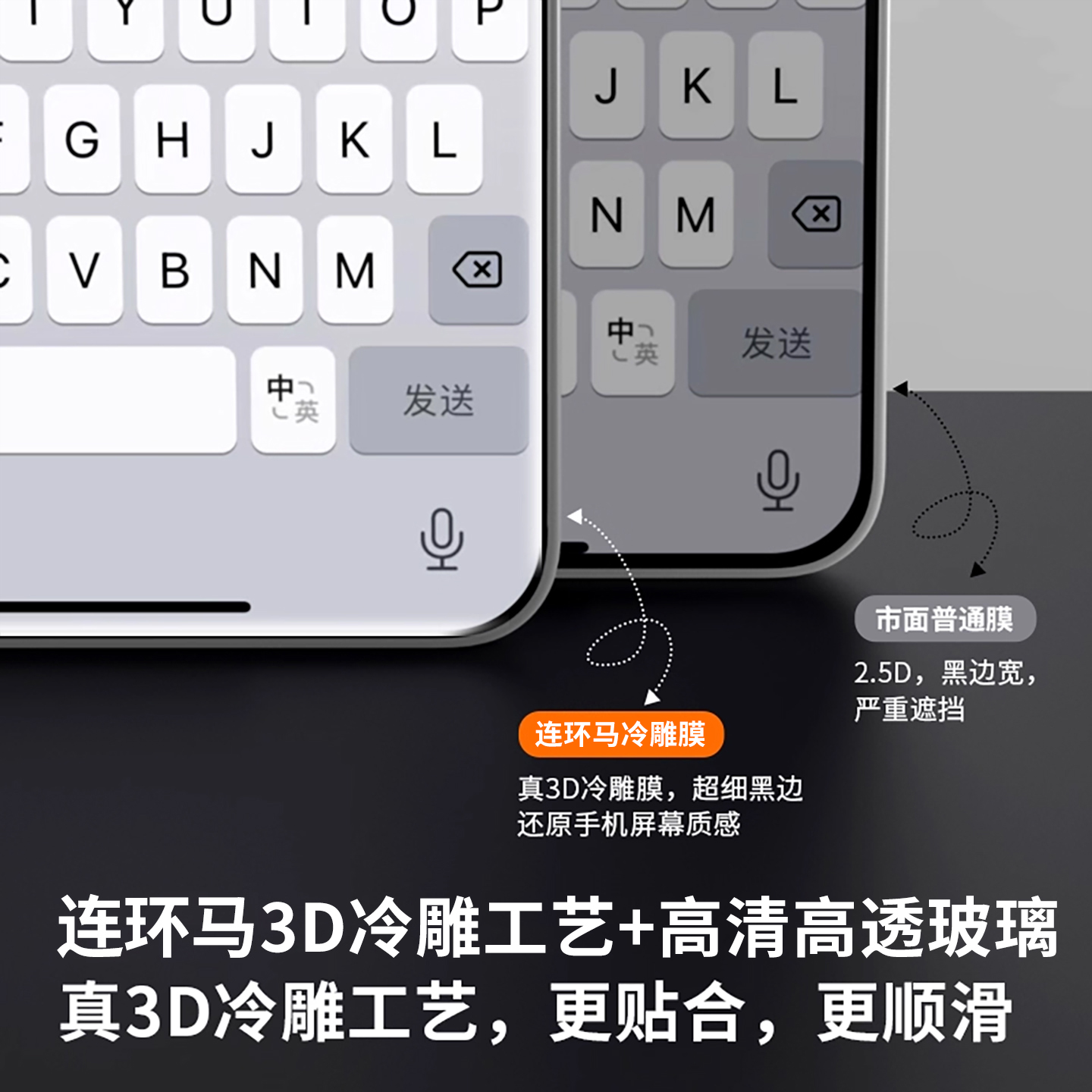 适用真我gt8钢化膜gt8pro手机膜realmegt7无尘仓贴膜3D热弯适用realme超声波AR增透防指纹新款gt全屏适用oppo - 图2